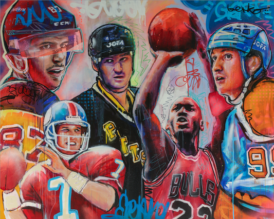 Sports / Matte Canvas or Fine art paper / Open Edition