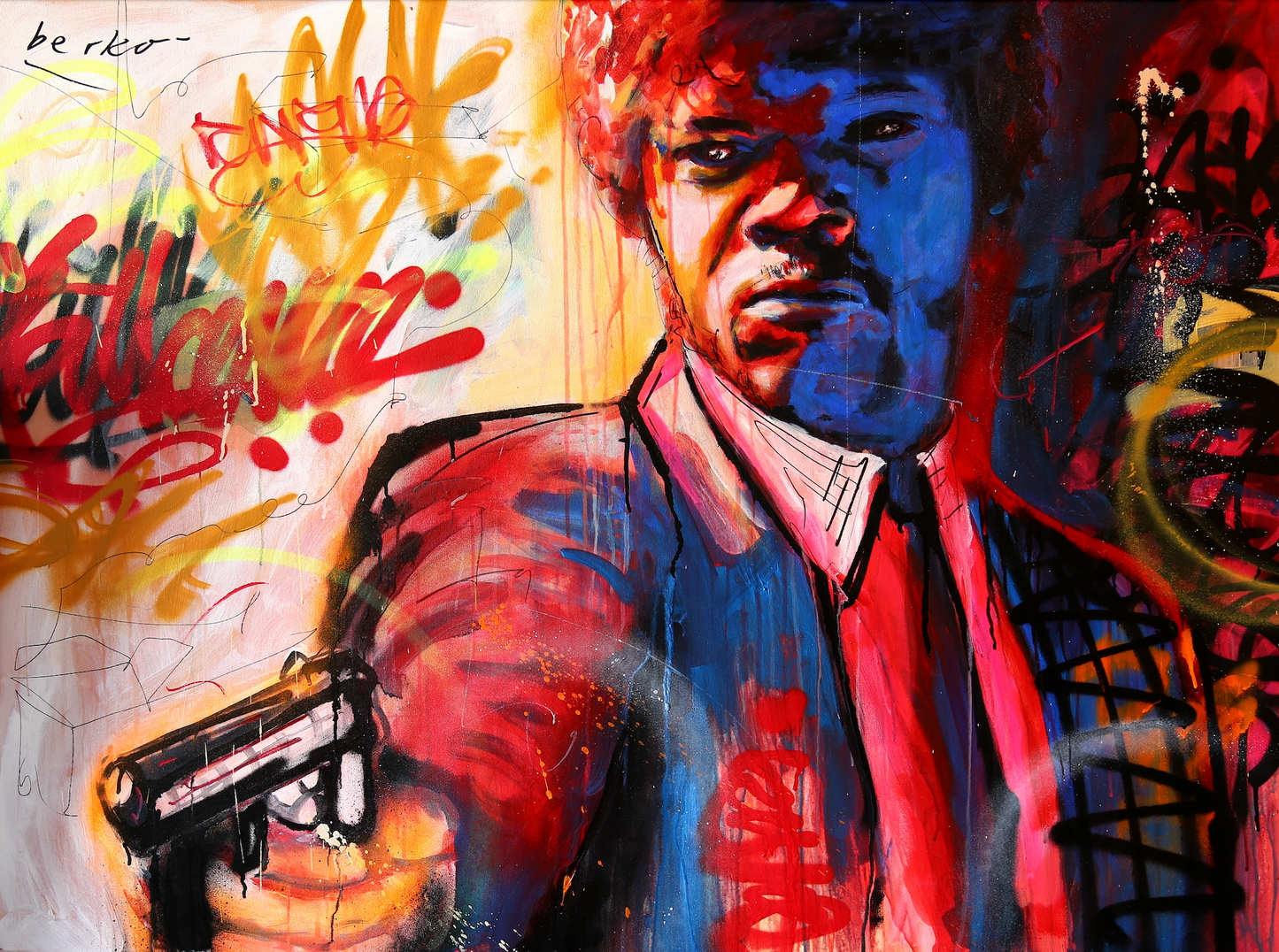 Pulp Fiction / Matte Canvas or Fine art paper / Open Edition